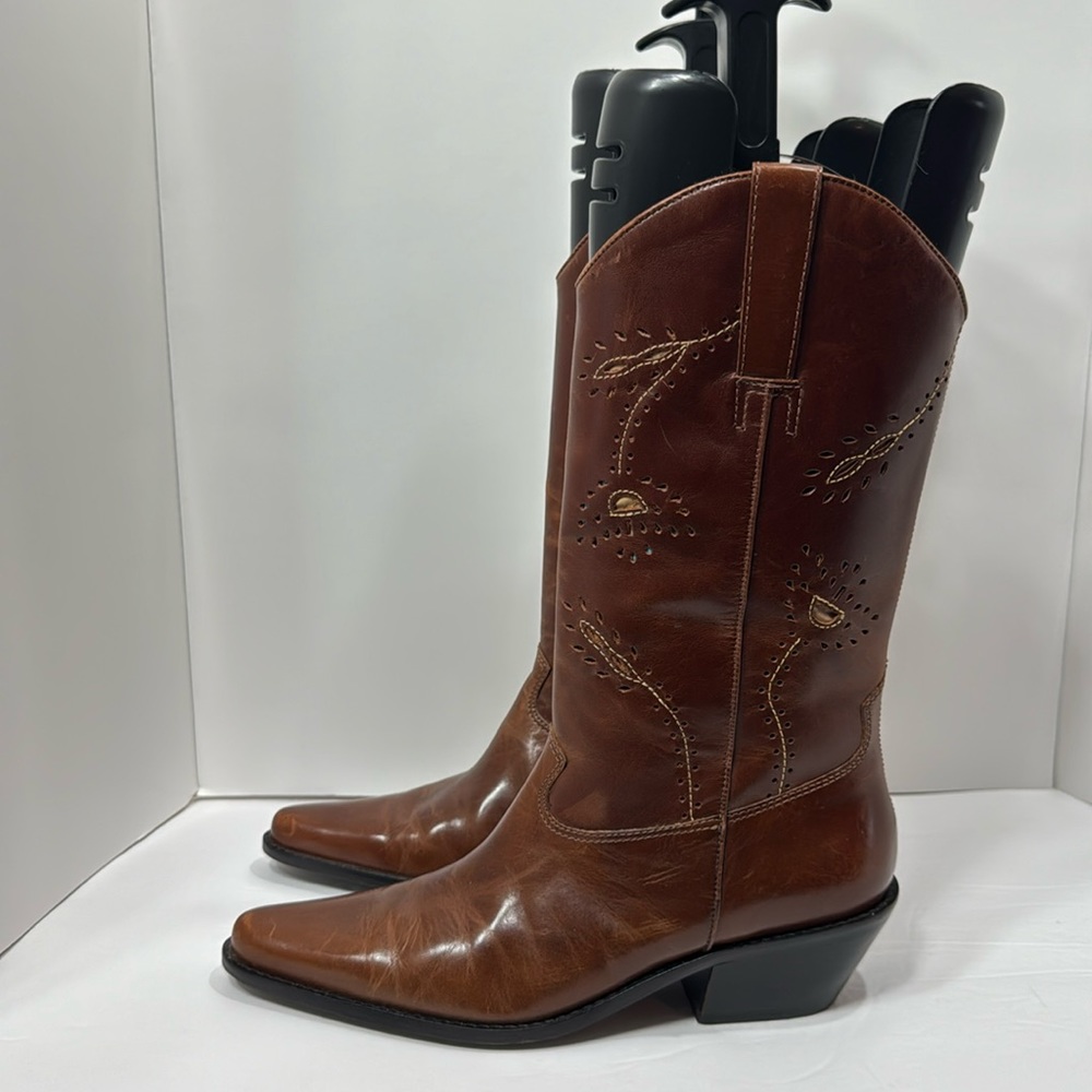 Matisse Brown Heeled Boots